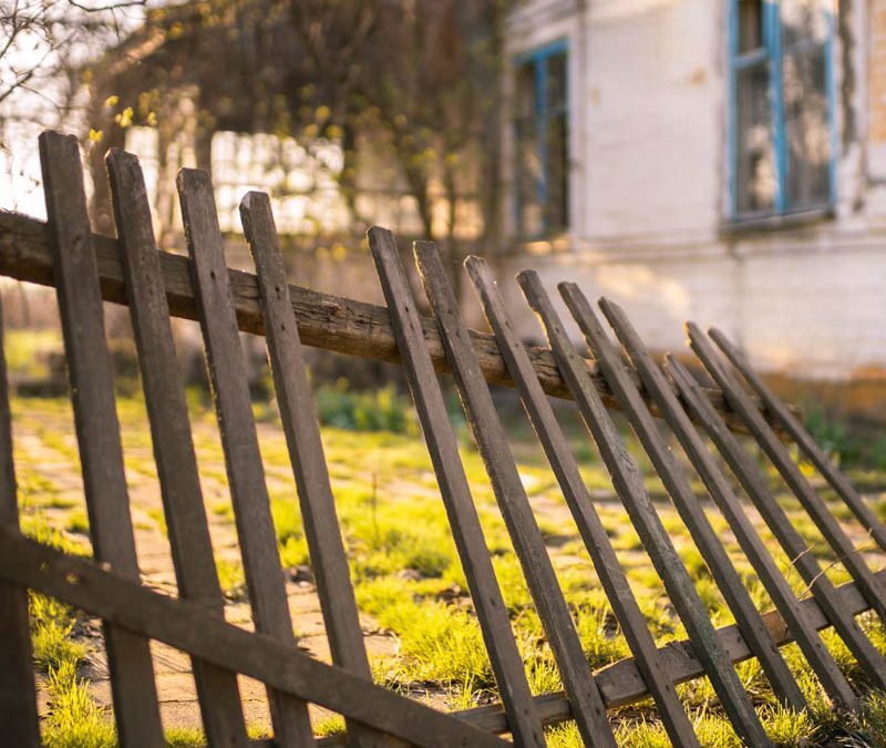 falling fence