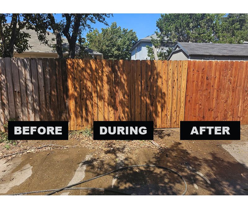 Not Staining a Fence is like Not Adding Oil to an Engine