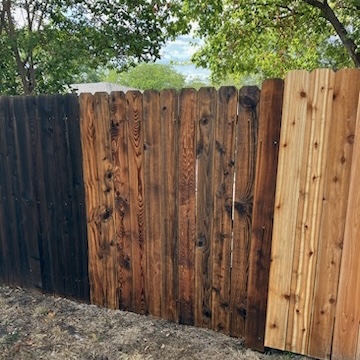 Fence Lift for One Fourth Cost of New fence